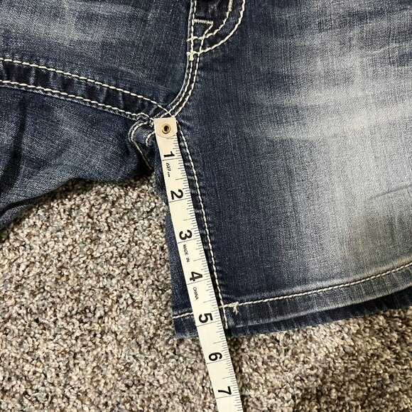 Miss Me Denim Jeans Shorts, Women's size 27, Signature Shorts - Picture 12 of 14